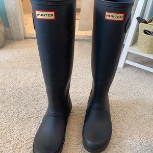 Hunter Original Tall Rain Boots Size 8